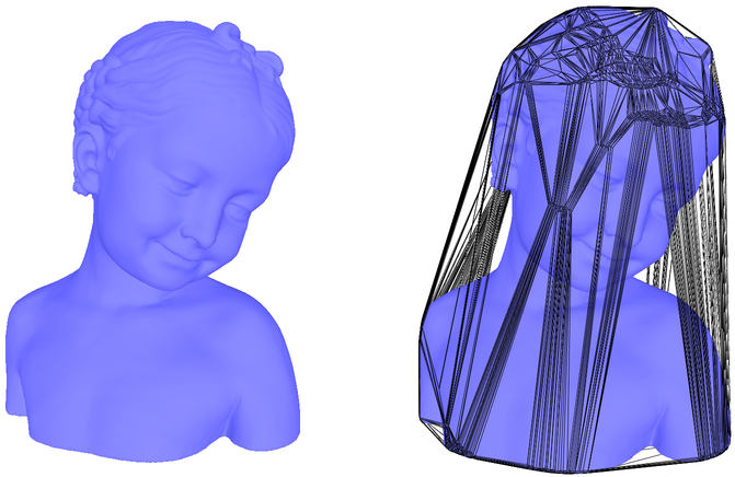 Convex hull and Alpha Shapes